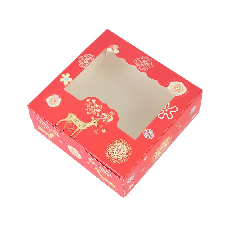10/5Pcs Christmas Cookie Box w - Chocolate Snack ulasan dan harga