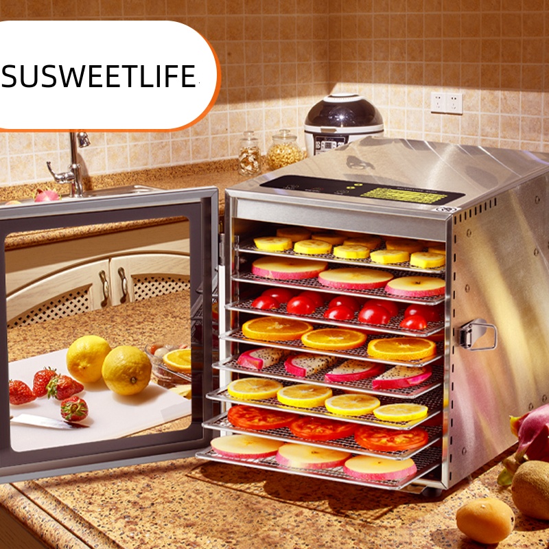 Large Capacity 8-Tray Food Deh - Healthy Snacks Food ulasan dan harga