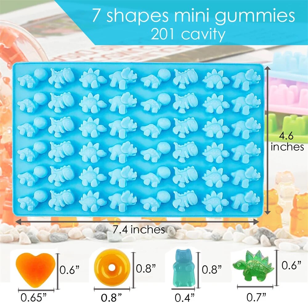 Gummy Bear Molds Silicone Mini - Gummy Candy ulasan dan harga