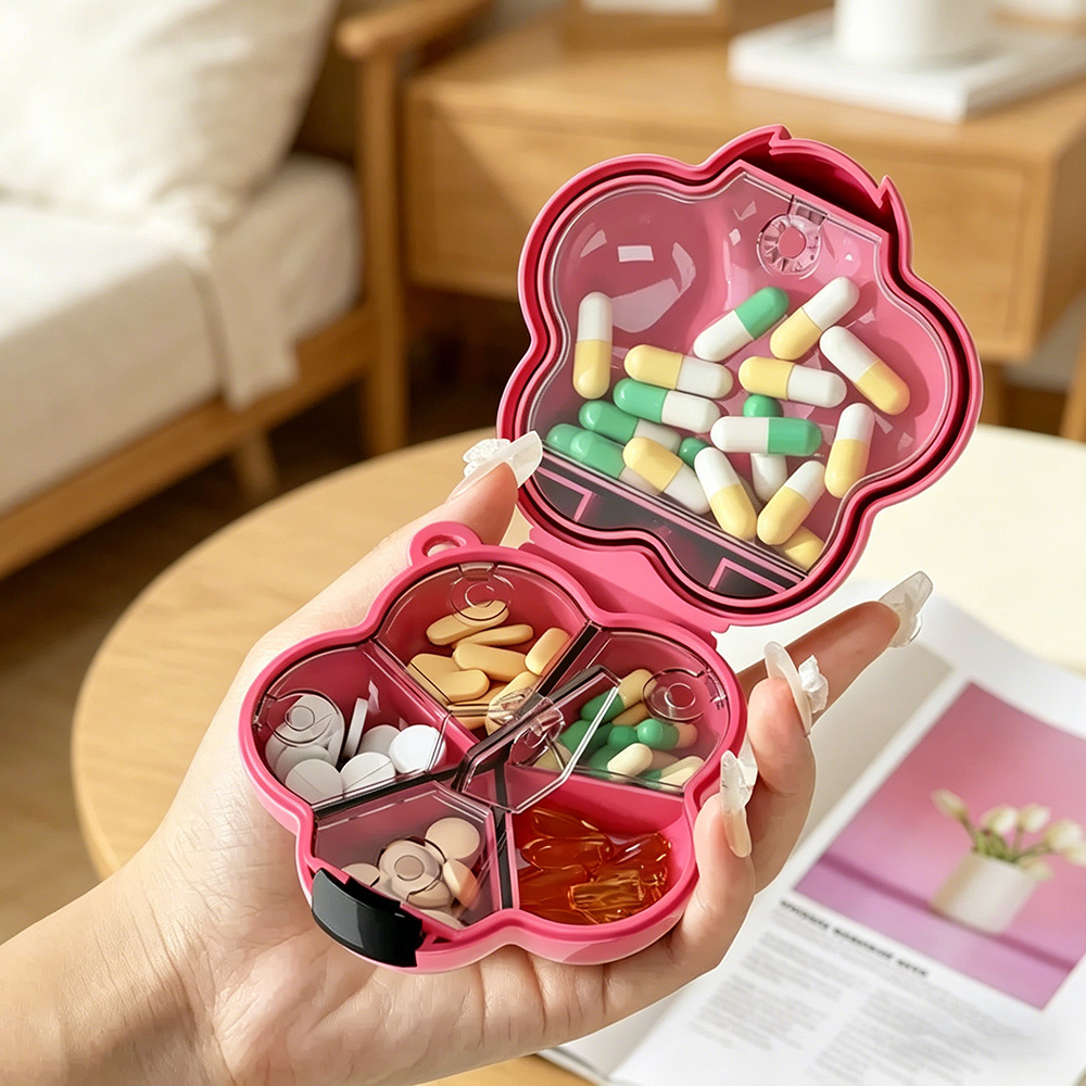 Dopamine Floral Mini Pill Box  - Seaweed Snack ulasan dan harga