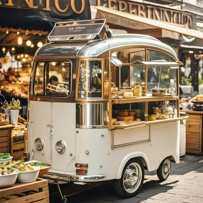 Portable Mobile Food Cart Trai - Food Snacks Catering ulasan dan harga