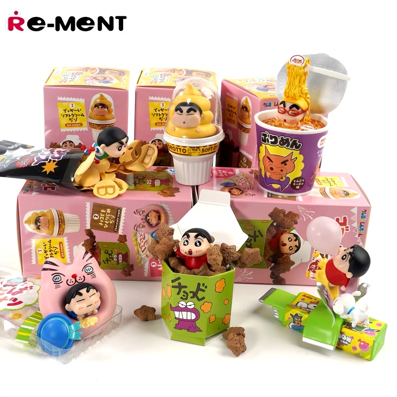 In Stock Re-ment Crayon Shin c - Chocolate Snack ulasan dan harga