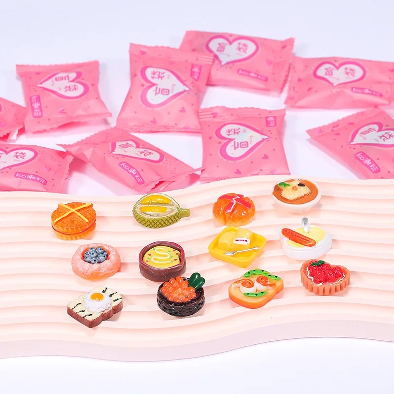 Random Style Bag Miniature Foo - Food Snacks Drinks ulasan dan harga